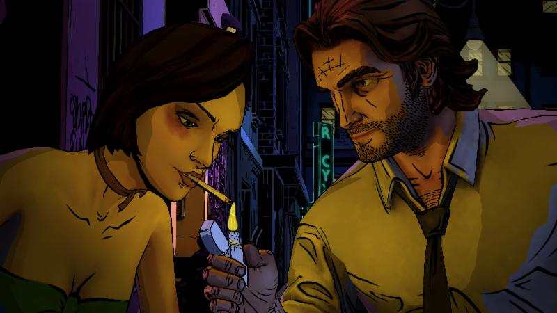 
 With The Wolf Among Us, Telltale has, once again, raised the bar for storytelling.

Now..