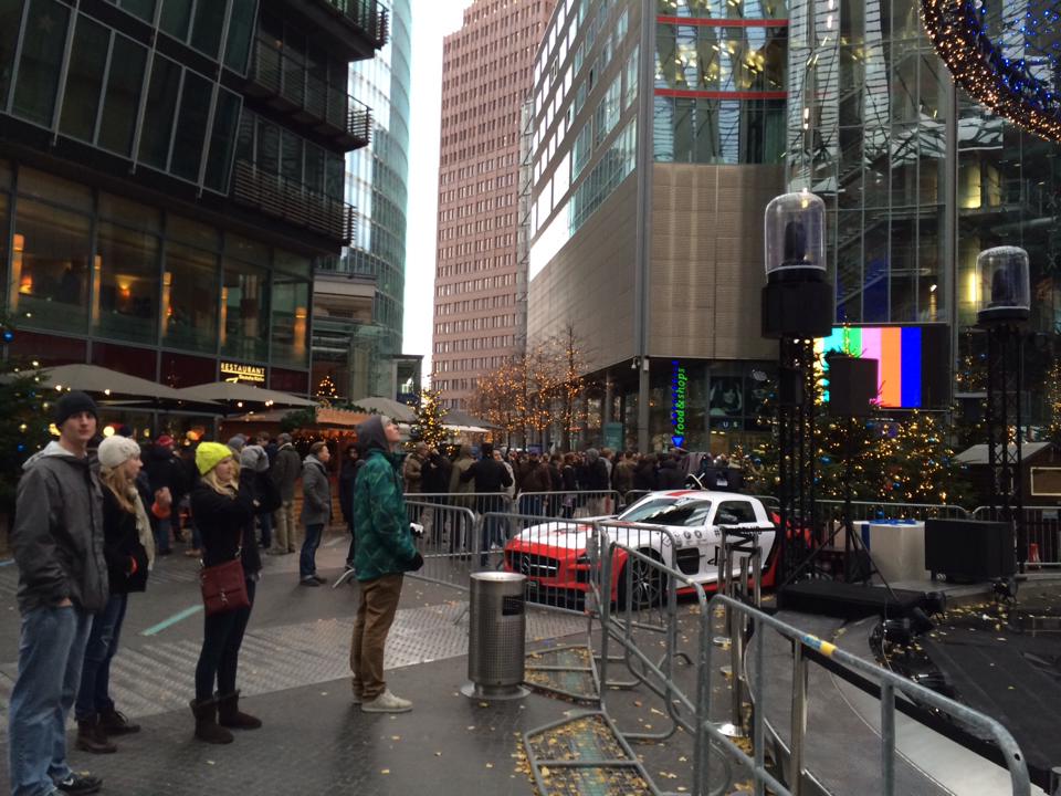 
We are here, waiting to get our PS4s and it is cold as f\*ck! The queue is immense and it is moving extremely slow.