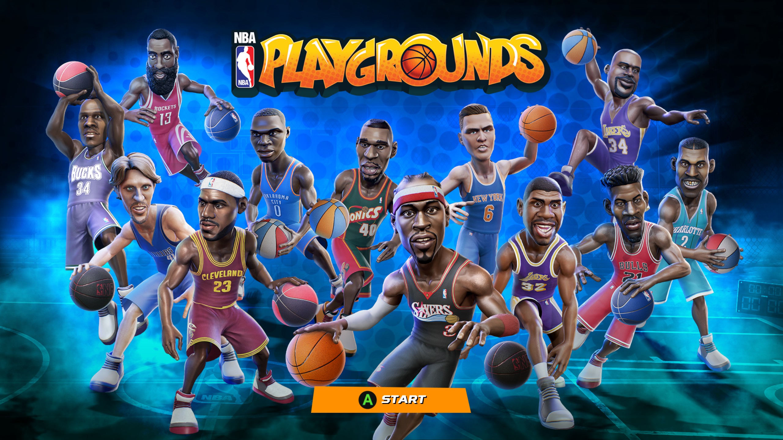 
The new licensed game from the NBA is NBA Playgrounds, and whether it's fair or not, it immediately draws comparison to NBA Street and NBA Jam.