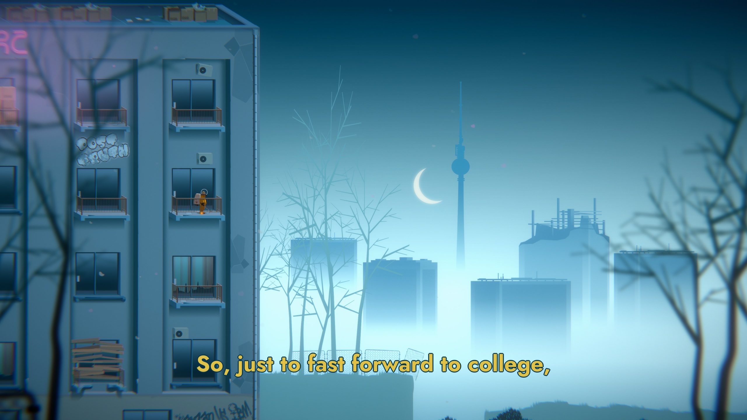 
 Golf Club: Wasteland is a simple, pretty and for the most part a chill game..