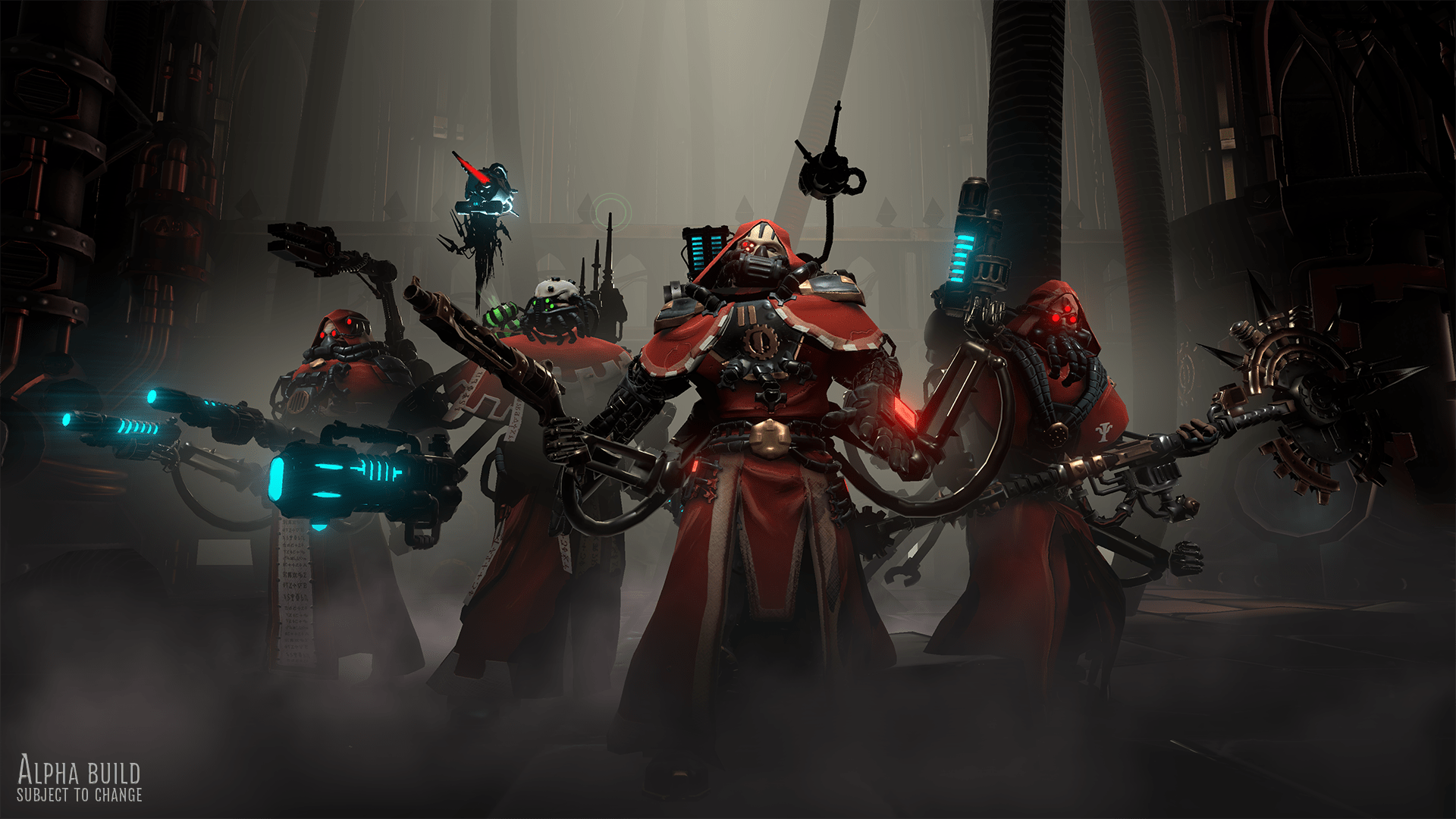 
Oh god, where do I start with this game? Well, I can start by saying that I haven't played, read or saw anything from the Warhammer 40K universe, have no idea of who the guys you play as in Mechanicus are and I also kinda don't like turn-based strategy games.
