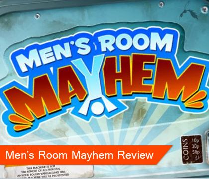 
 Men's Room Mayhem for PS Vita, etiquette at it's finest or does it all go down the toilet? Let's find out if this game is a keeper!

Ripstone is taking mobile gaming to the toilet with Men's Room Mayhem.