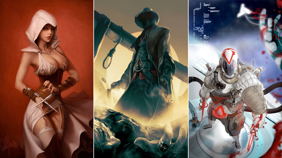 Concept arts made by fans