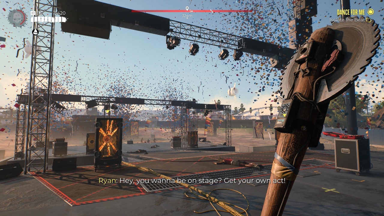 While the story didn't do it for me this time around, everything else from the gorgeous and varied festival grounds and set-pieces to the new weapons and enemies are enough of a reason to return to Hell-A.