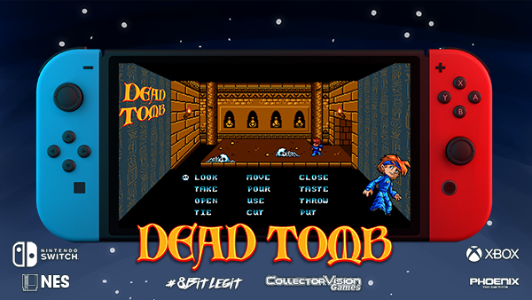 Dead Tomb is a brand-new fun, point and click adventure game that will take you back to the heyday of retro gaming.