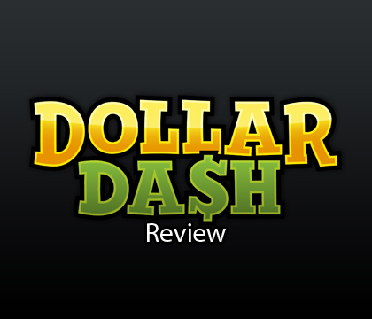 
 A top-down four player competitive party game? Sounds great, right? Continue reading our Dollar Dash review if we think so.

Dollar Dash, simply put, is a top down four player competitive game where four same model but different colored robbers or thieves have to collect or rob piles of cash while fighting with each other and A.I guards and take it to a nearby drop-zone.