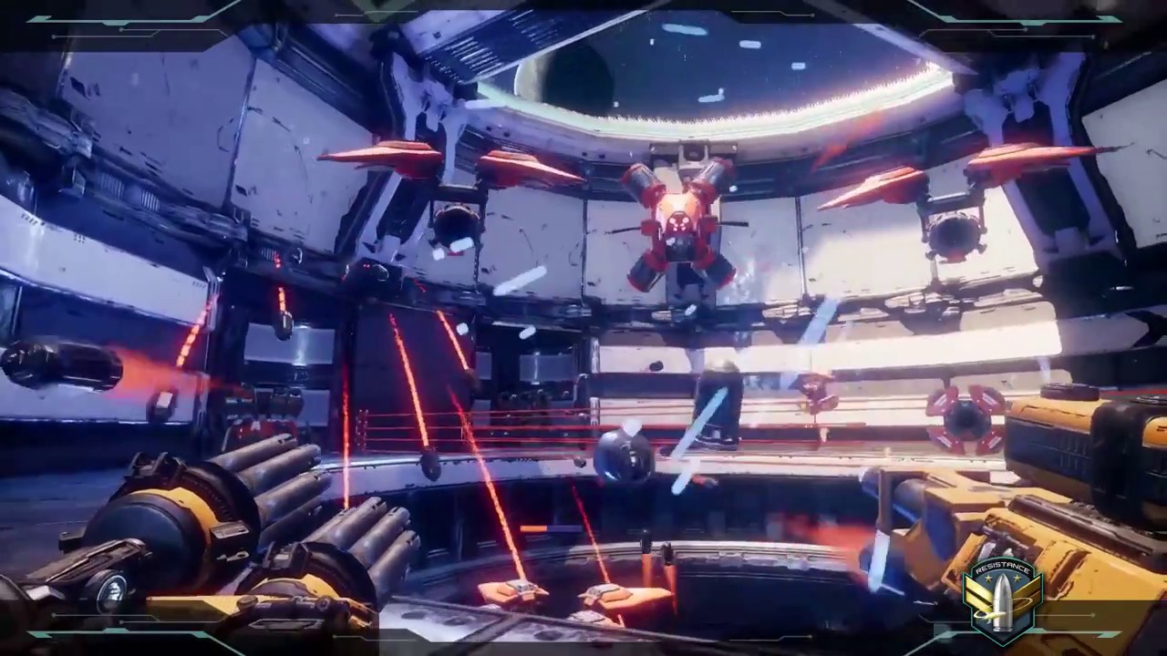 
"Wait, have I played this game before? Guess not..." - but then I looked at the arrow/jumps indicator in the HUD and said, "Heck yeah, this is Tower of Guns, how dare they steal from that game?!".