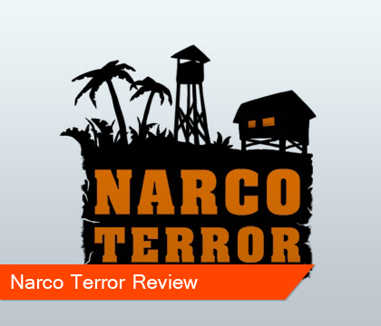 
 Where does Narco Terror stand in the twin-stick shooter genre: bottom, top or somewhere in the middle?

Narco Terror is an action-packed twin-stick shooter that thematically harkens back to classic action movies from the 80's and offers several arcade gameplay sequences.