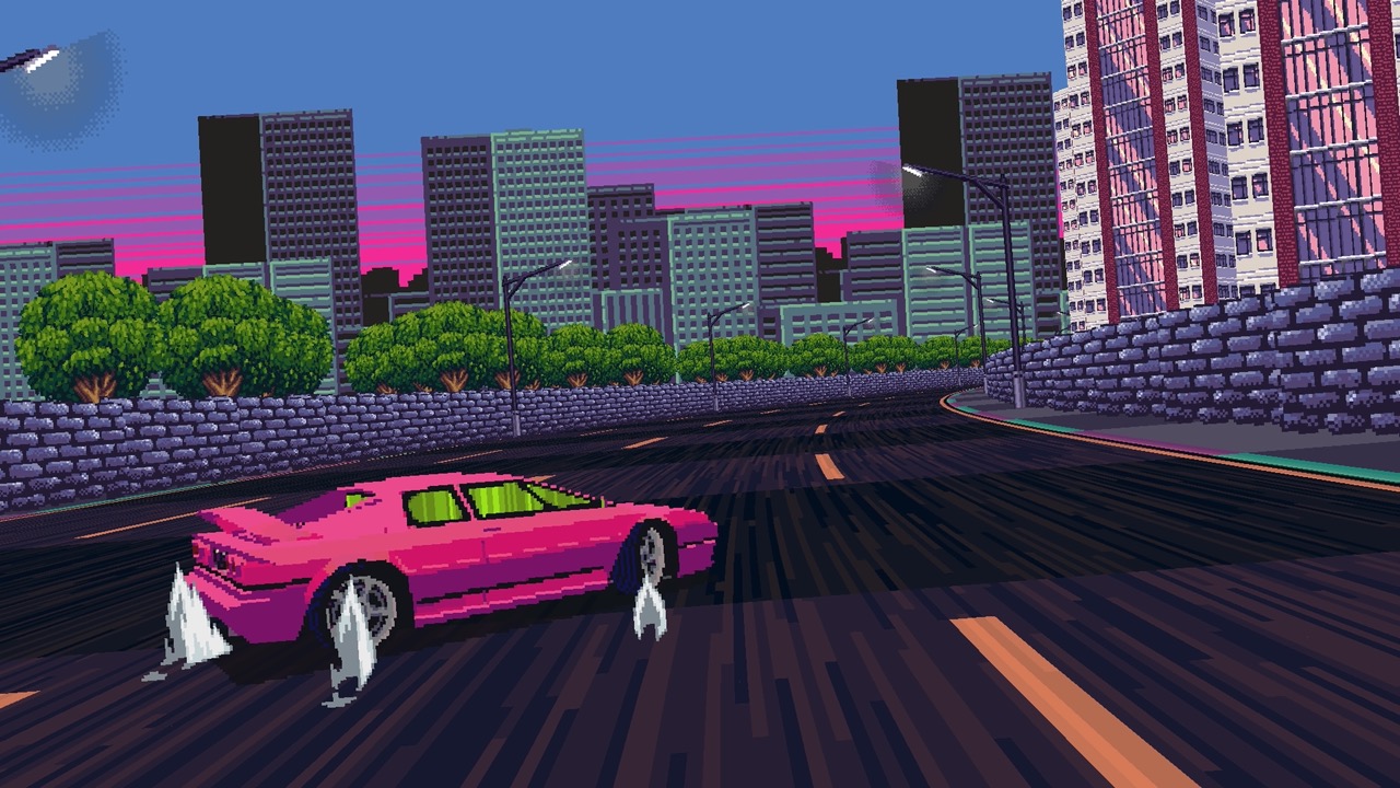 Slipstream is a beautifully crafted homage to classic '80s arcade racers like Out Run that manages to feel familiar yet fresh.