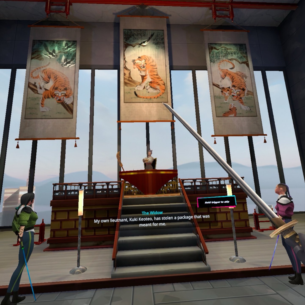 Tiger Blade gives a big middle finger to any hand holding and accessibility options and ruthlessly tests your skills without mercy and I don't know how to feel about that.