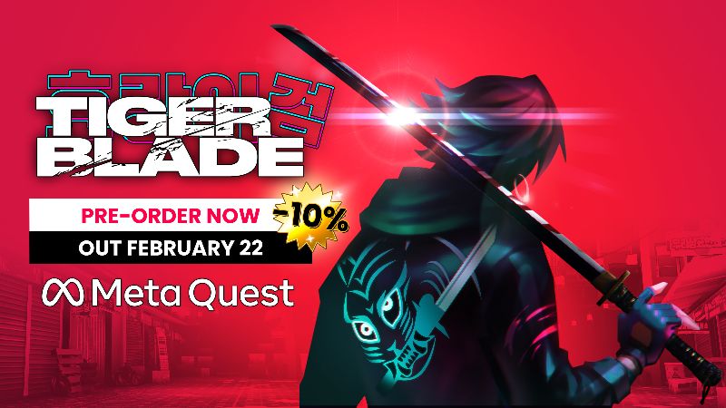 The action-packed slash 'n' dash VR arcade experience arrives 22nd February for Meta headsets.